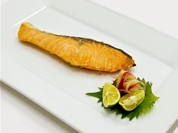 レシピ画像:〈ウノックス〉鮭の塩焼き［SPEED-X］